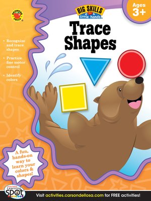 cover image of Trace Shapes, Grades Preschool - K